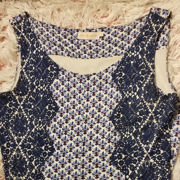 Sz Small Tory Burch Sleeveless Porter Shift Dress - Picture 8 of 10